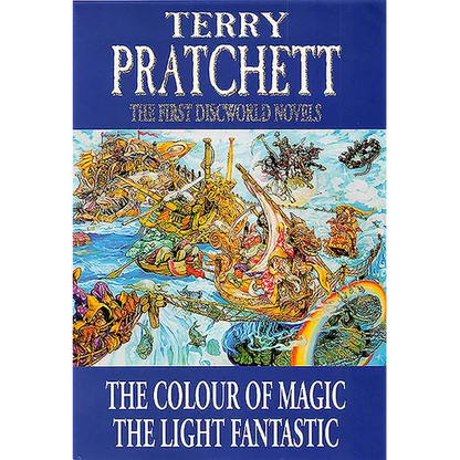 The First Discworld Novels: The Colour of Magic and the Light Fantastic - Hardcover