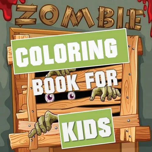 Zombie Coloring Book for Kids - Paperback