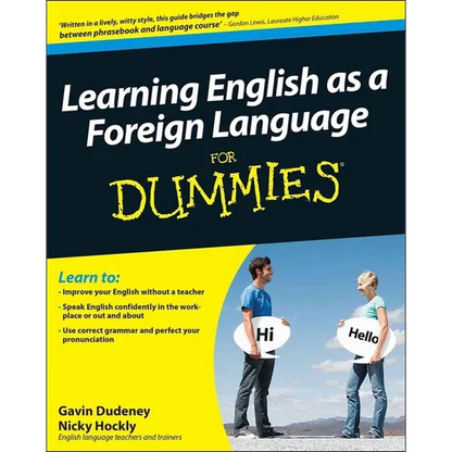 Learning English as a Foreign Language For Dummies [With CD (Audio)] - Paperback