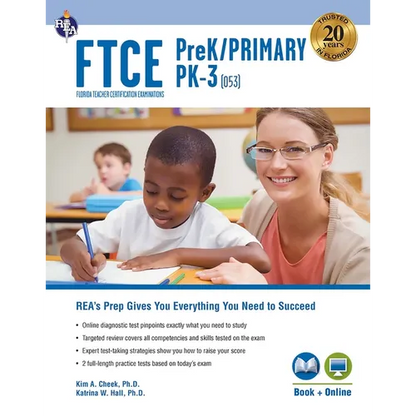 FTCE Prekindergarten/Primary Pk-3 (053) Book + Online - Paperback