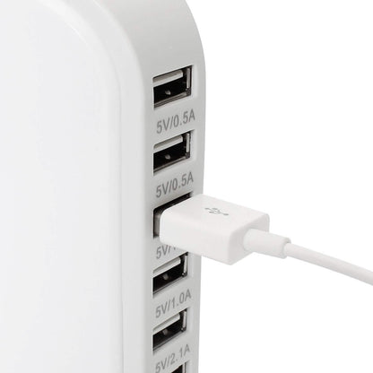 40-Watt 6-Port USB Charging Station for Smart Phones and Tablets