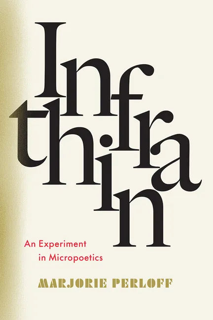 Infrathin: An Experiment in Micropoetics - Paperback