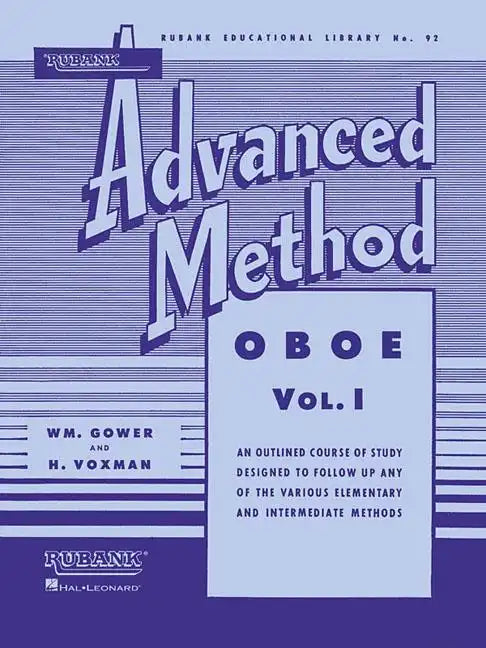 Rubank Advanced Method - Oboe Vol. 1 - Paperback