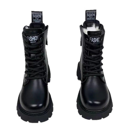 Women’s Padded Insulated Winter Boots – Stylish Thick Sole Snow Boots