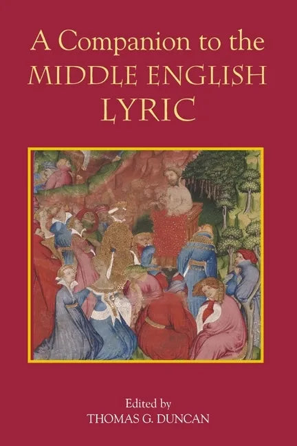 A Companion to the Middle English Lyric - Paperback