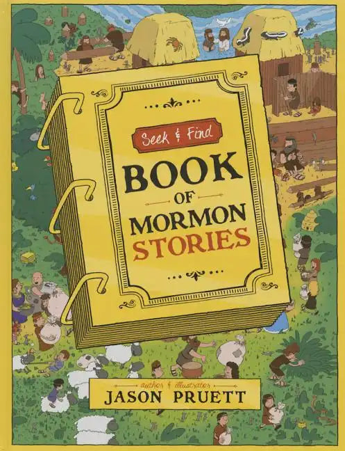 Seek and Find Bom Stories: Book of Mormon Stories - Hardcover