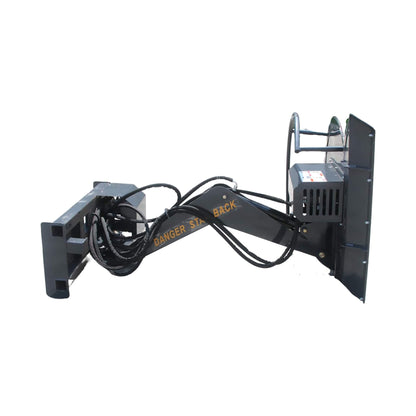 Heavy-Duty 42-Inch Articulating Brush Cutter Universal Skid Steer Attachment (SAK21694)