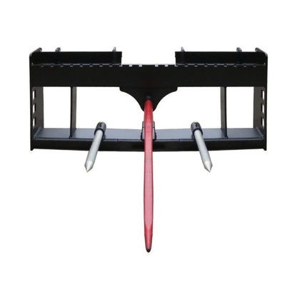 42-Inch Heavy-Duty Pallet Forks Hay Spear Skid Steer Attachment With Quick Attach (SAK16528)