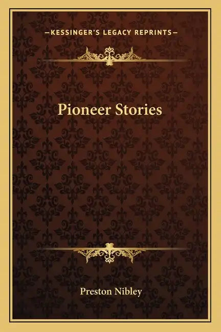 Pioneer Stories - Paperback