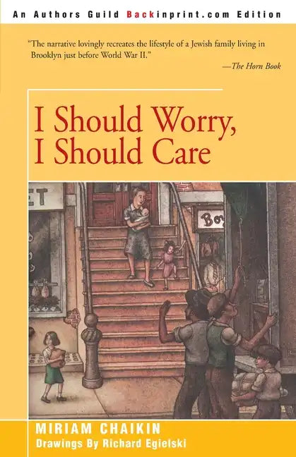 I Should Worry, I Should Care - Paperback