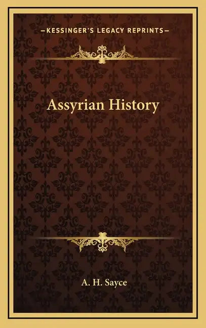 Assyrian History - Hardcover