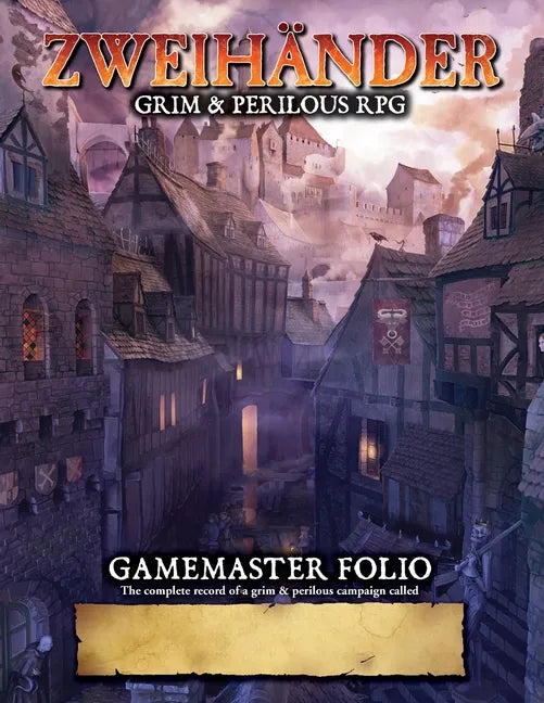 ZWEIHANDER Grim & Perilous RPG: Gamemaster Folio - Paperback