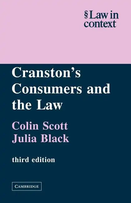 Cranston's Consumers and the Law - Paperback