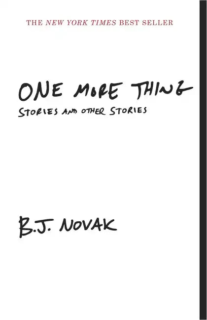 One More Thing: Stories and Other Stories - Paperback