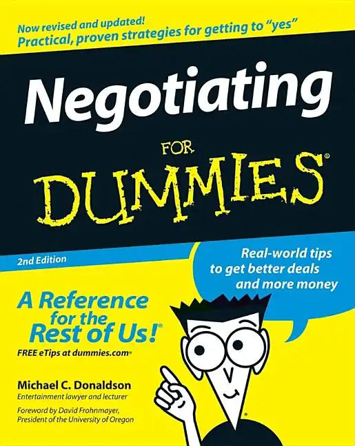 Negotiating for Dummies - Paperback