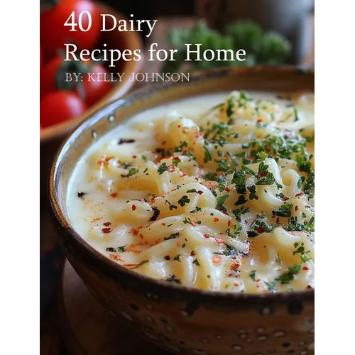 40 Dairy Recipes for Home - Paperback