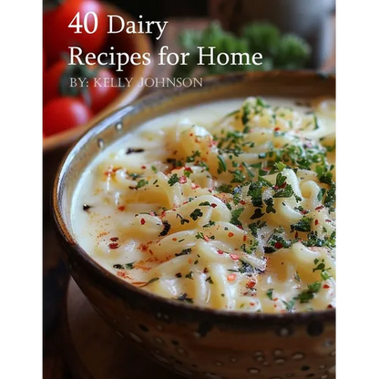 40 Dairy Recipes for Home - Paperback