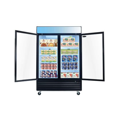 44.7 Cu.Ft Commercial Glass Door Merchandiser Freezer With LED Display (SAK39478)