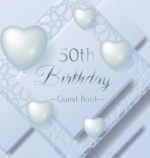 50th Birthday Guest Book: Keepsake Gift for Men and Women Turning 50 - Hardback with Funny Ice Sheet-Frozen Cover Themed Decorations & Supplies, Perso - Hardcover