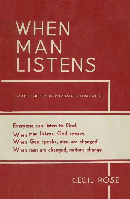 When Man Listens: Everyone can listen to God - Paperback