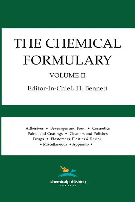 The Chemical Formulary, Volume 2 - Paperback