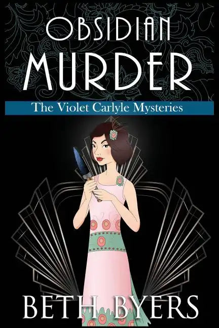 Obsidian Murder: A Violet Carlyle Cozy Historical Mystery - Paperback