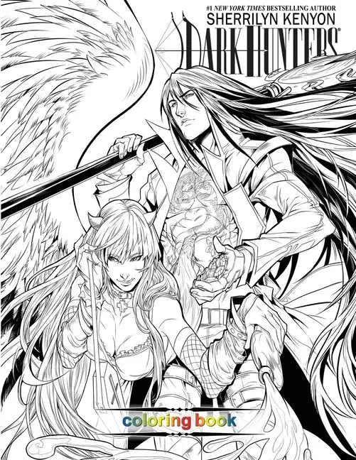 Dark-Hunter Coloring Book 01 - Paperback