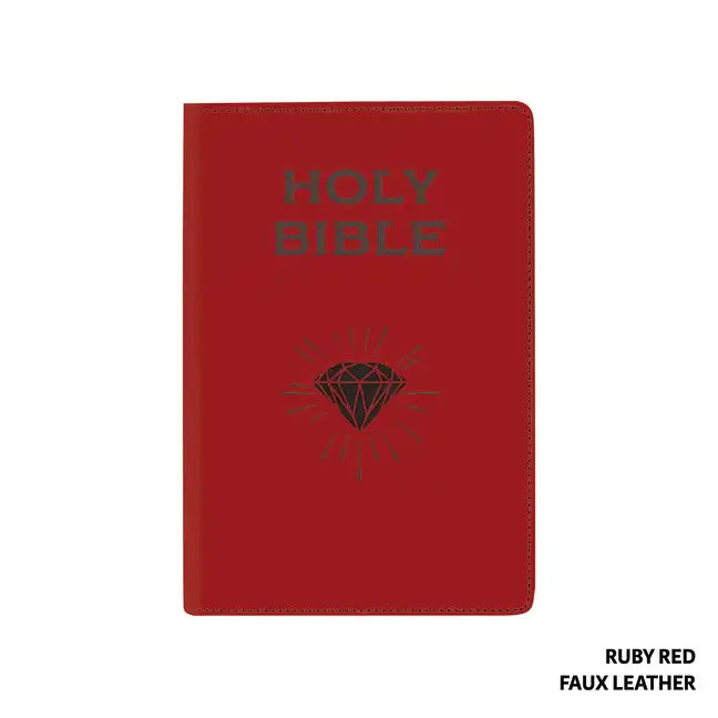 Lsb Children's Bible, Ruby Red - Imitation Leather