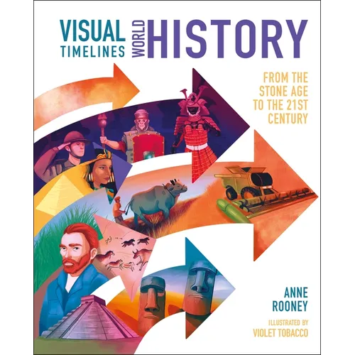 Visual Timelines: World History: From the Stone Age to the 21st Century - Hardcover