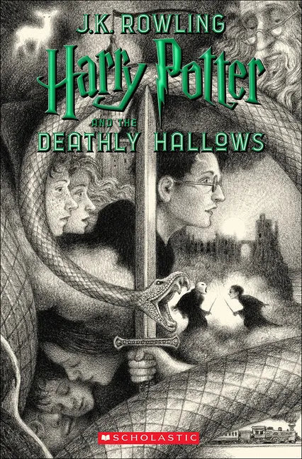 Harry Potter and the Deathly Hallows (Brian Selznick Cover Edition) - Hardcover