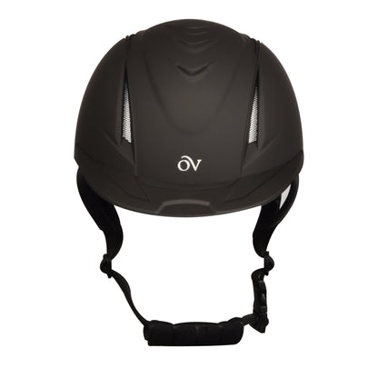 Deluxe Schooler Helmet - Black Silver Vents