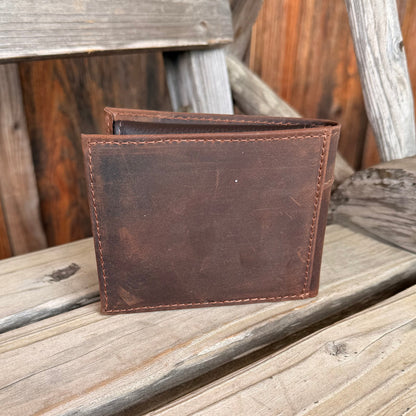 Brown Scroll Bi-Fold Wallet | Ariat