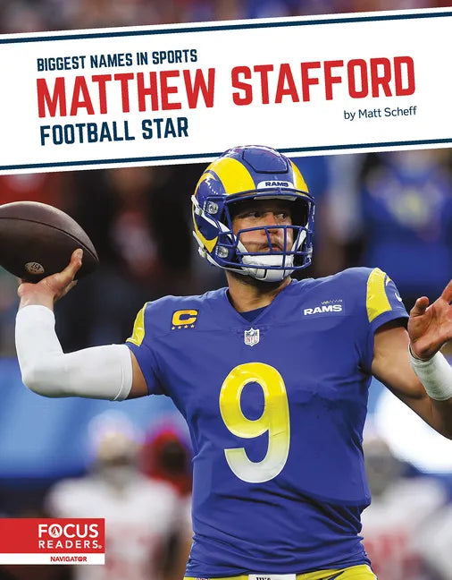 Matthew Stafford: Football Star - Library Binding