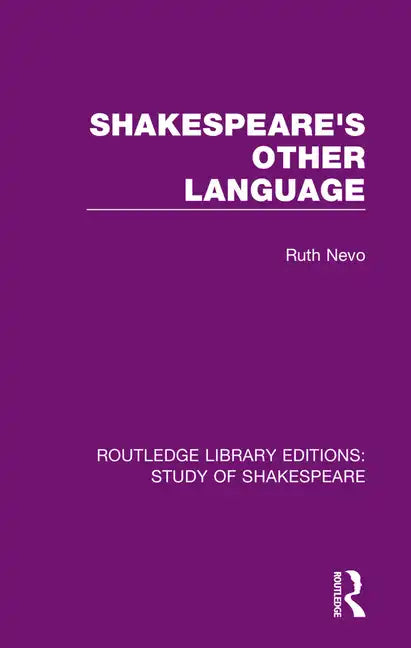 Shakespeare's Other Language - Paperback
