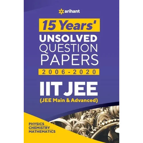 15 Years IIT JEE Unsolved - Paperback