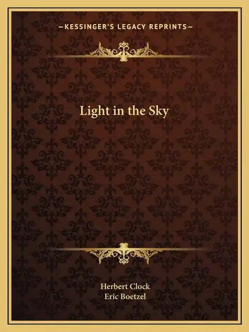 Light in the Sky - Paperback