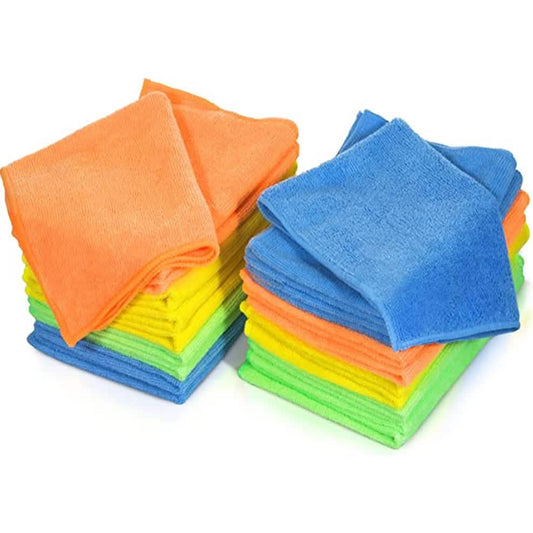 48-Pack: 100% Ring-Spun Cotton Assorted Colors Washcloths