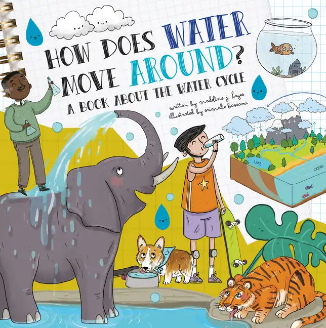 How Does Water Move Around?: A Book about the Water Cycle - Hardcover