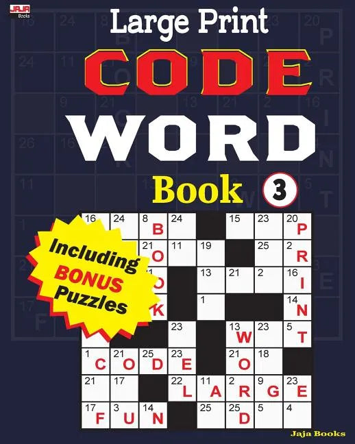 Large Print CODE WORD Book 3 - Paperback