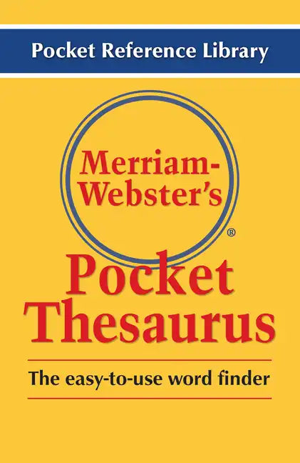 Merriam-Webster's Pocket Thesaurus - Paperback