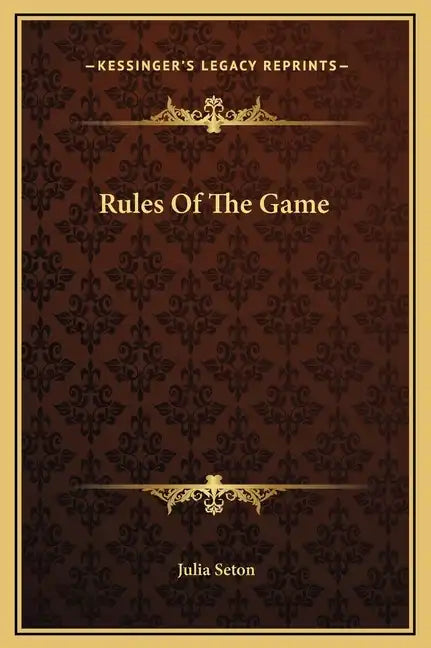 Rules of the Game - Hardcover