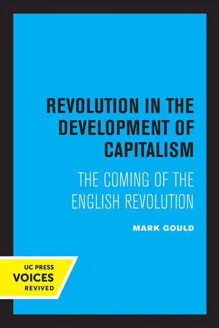 Revolution in the Development of Capitalism: The Coming of the English Revolution - Paperback