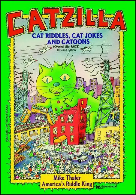 Catzilla: Cat Riddles_ Cat Jokes - Paperback