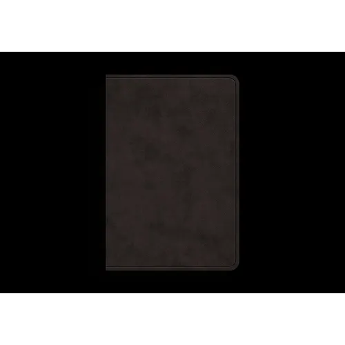 ESV Value Large Print Compact Bible, Red Letter (Trutone, Black) - Imitation Leather