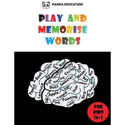 Play and Memorise Words: Vocabulary workbook for kids, Fun exercises and Games to help children learn English (word search, puzzles, crossword ...) - Paperback