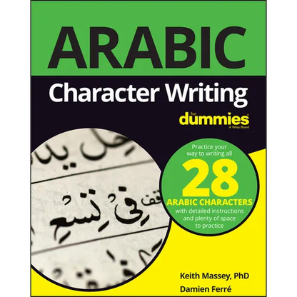 Arabic Character Writing for Dummies - Paperback