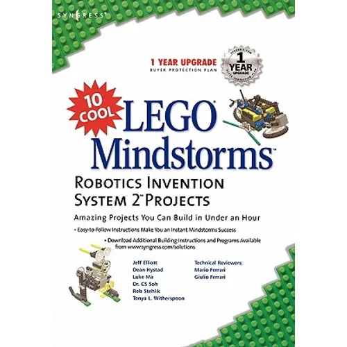 10 Cool Lego Mindstorm Robotics Invention System 2 Projects: Amazing Projects You Can Build in Under an Hour - Paperback