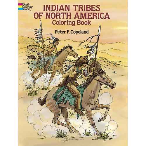 Indian Tribes of North America Coloring Book - Paperback