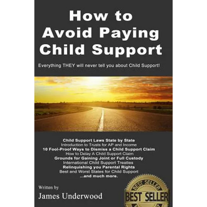 How to Avoid Paying Child Support: Learn How To Get Out of Paying Child Support Legally in the USA! A must read for anyone struggling with Child Suppo - Paperback