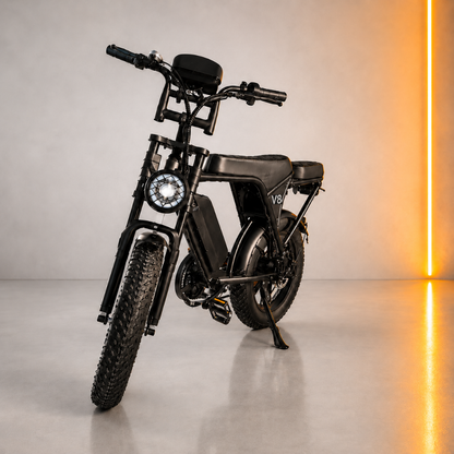 V8 Fat Tire Electric Bike (1000W–1500W)